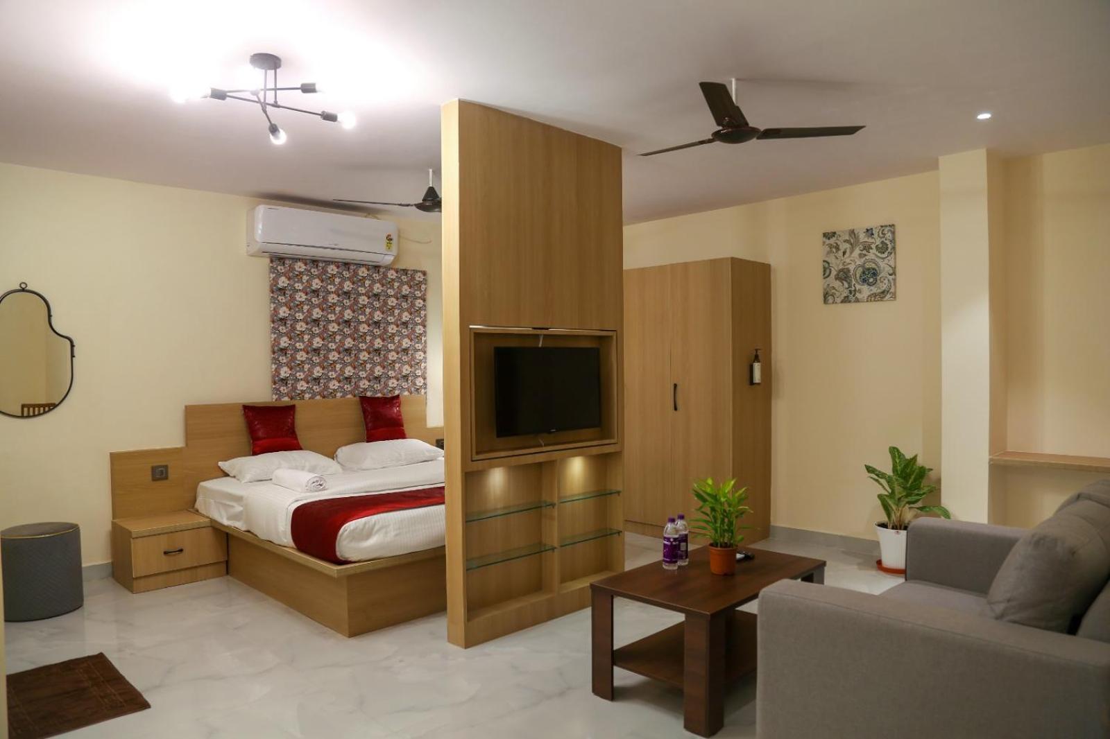 Lumis Studio Apartment Hyderabad Exterior foto
